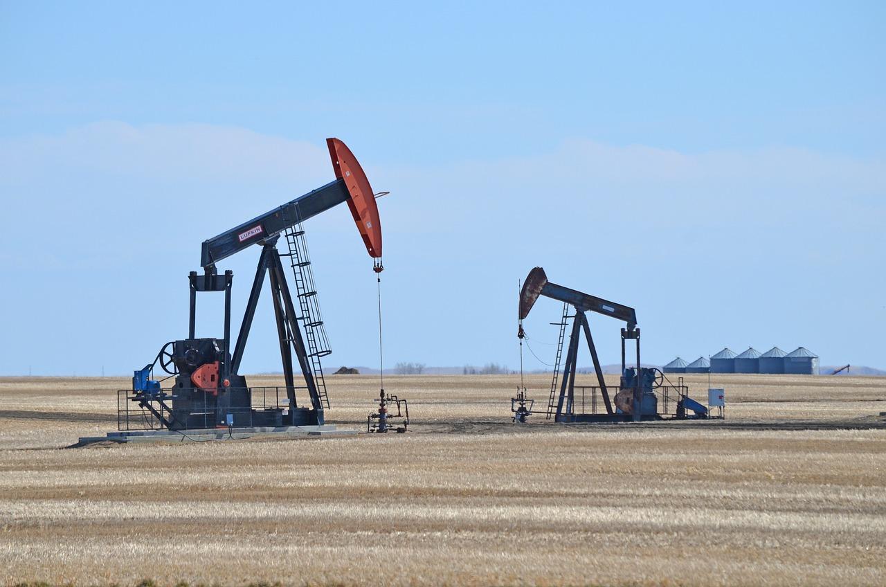 Pumpjacks in the field
